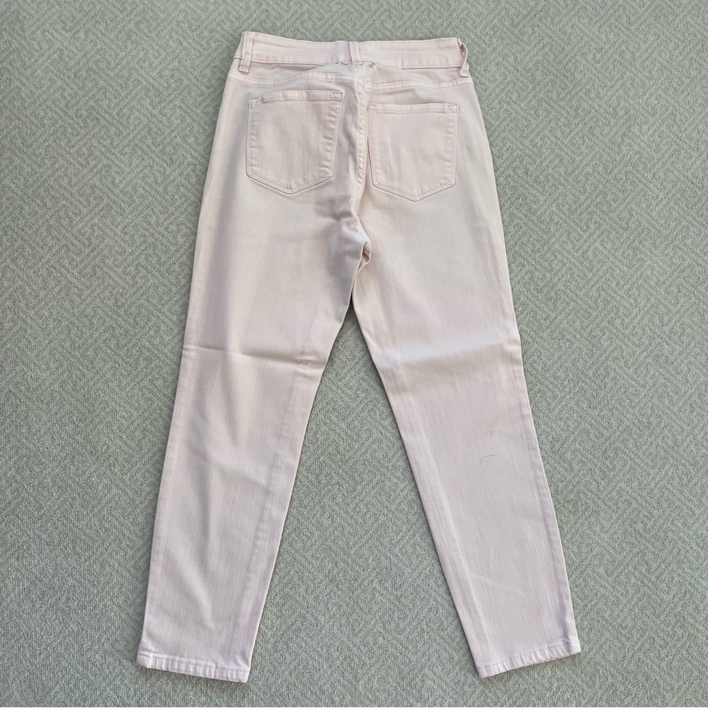NYDJ Sheri Slim Ankle Jeans in Light Pink - Picture 2 of 6